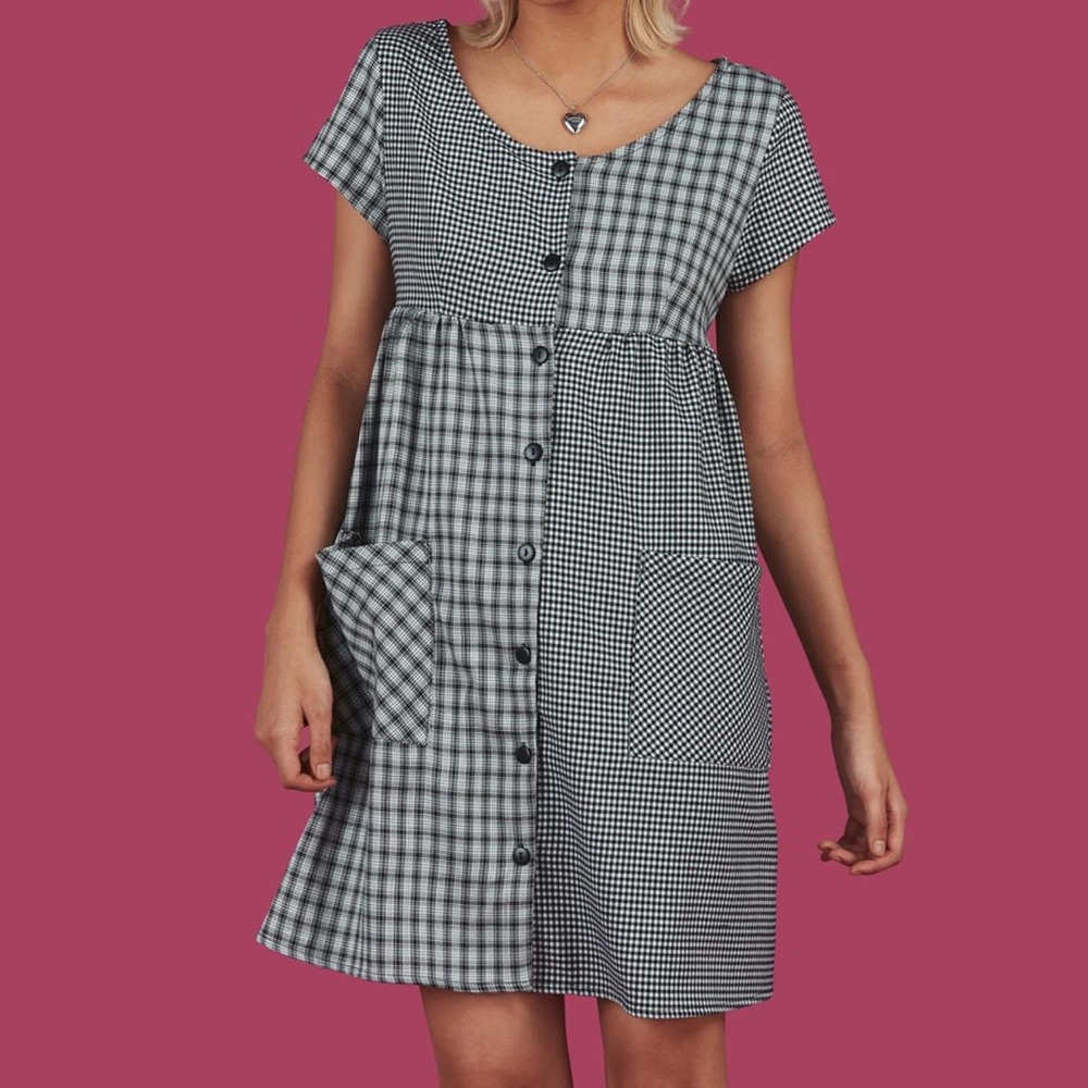 Unif puzzle piece dress